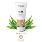 Clay face mask