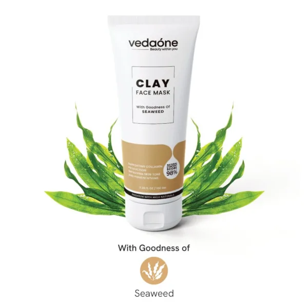 Clay face mask