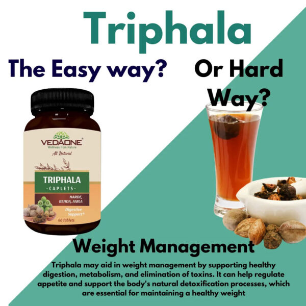 Triphala (Amala+Harde+Behda) 60 Tablets - Image 5