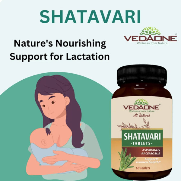 ⁦Shatavari 60 Tablets⁩ - الصورة ⁦2⁩