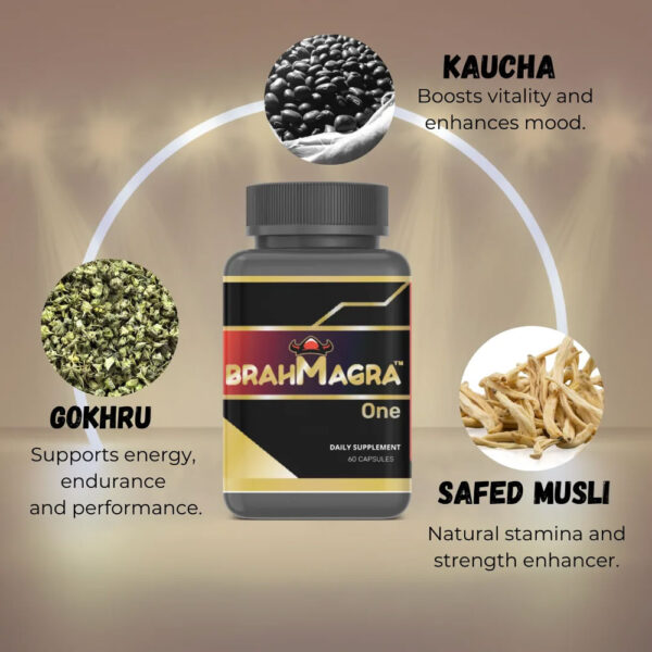 Brahmagra One – Wellness Pack Stamina and Energy Booster for Men - Image 3