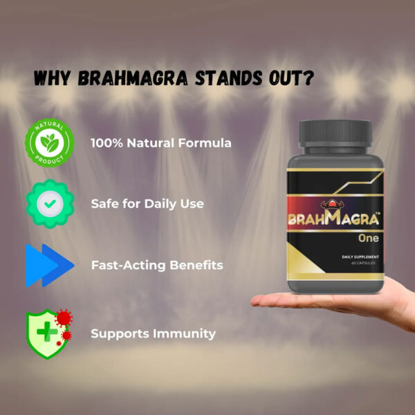 Brahmagra One – Wellness Pack Stamina and Energy Booster for Men - Image 5