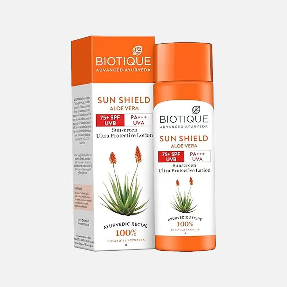 Aloe vera face and body Sun Lotion