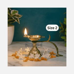 DMI’s Ethnic Brass Goa Ekarti (2.5 Inches, 220gm) Size No.2