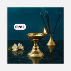 Dasara Panti Single Face with Stand (5.5 Inches, 300ml Oil Capacity) Size No.1