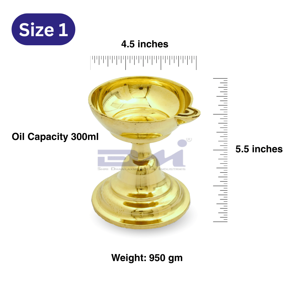 Dasara Panti Single Face with Stand (950gm) – Pair Size No.1 - Image 2