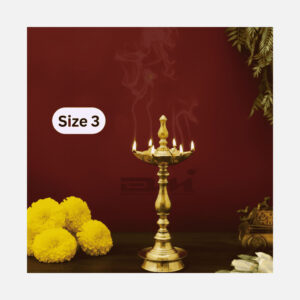 DMI 7 Faced Kalas/Kalash Samai (14 Inches) Plain Pattern Stand – Size No.3